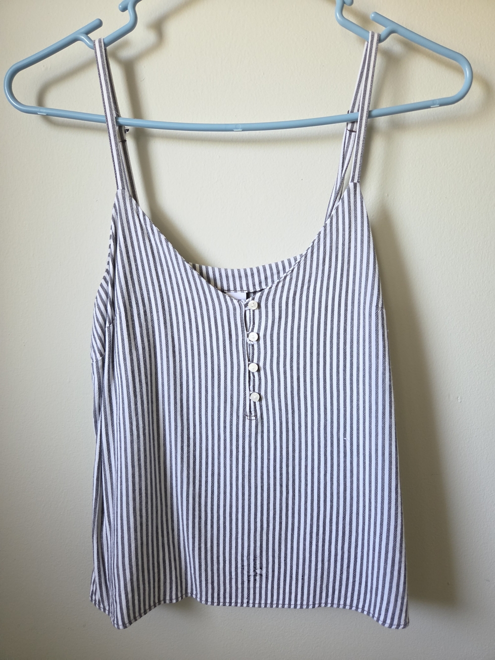 Old Navy Striped Spaghetti Strap Crop Top